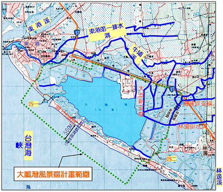 大鵬灣風景區計畫範圍
