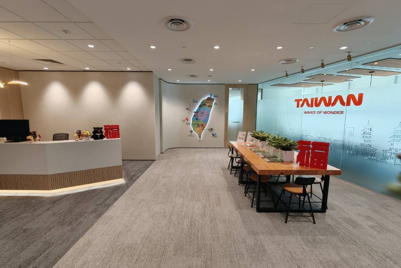 駐新加坡辦事處　辦公室裡面