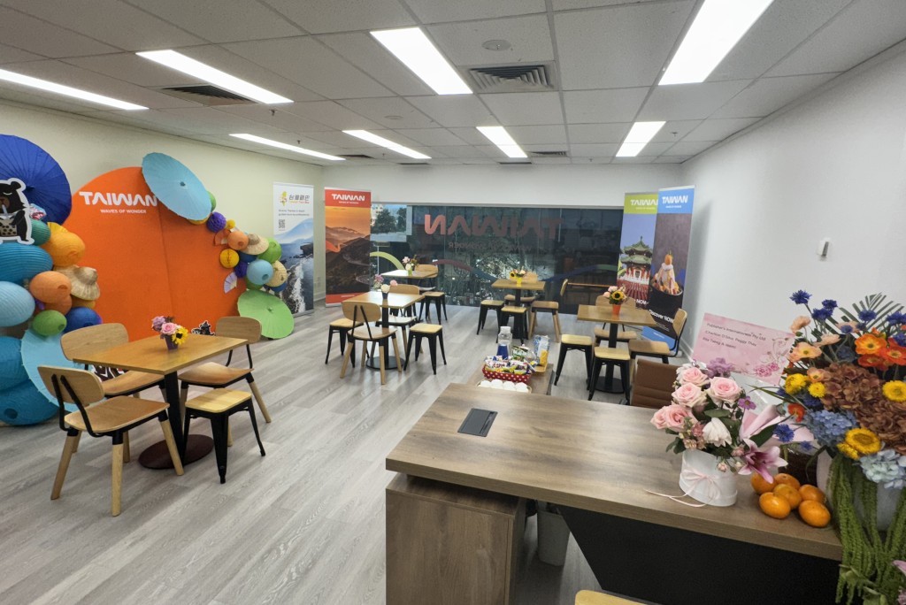 駐雪梨台灣觀光服務分處　辦公室裡面