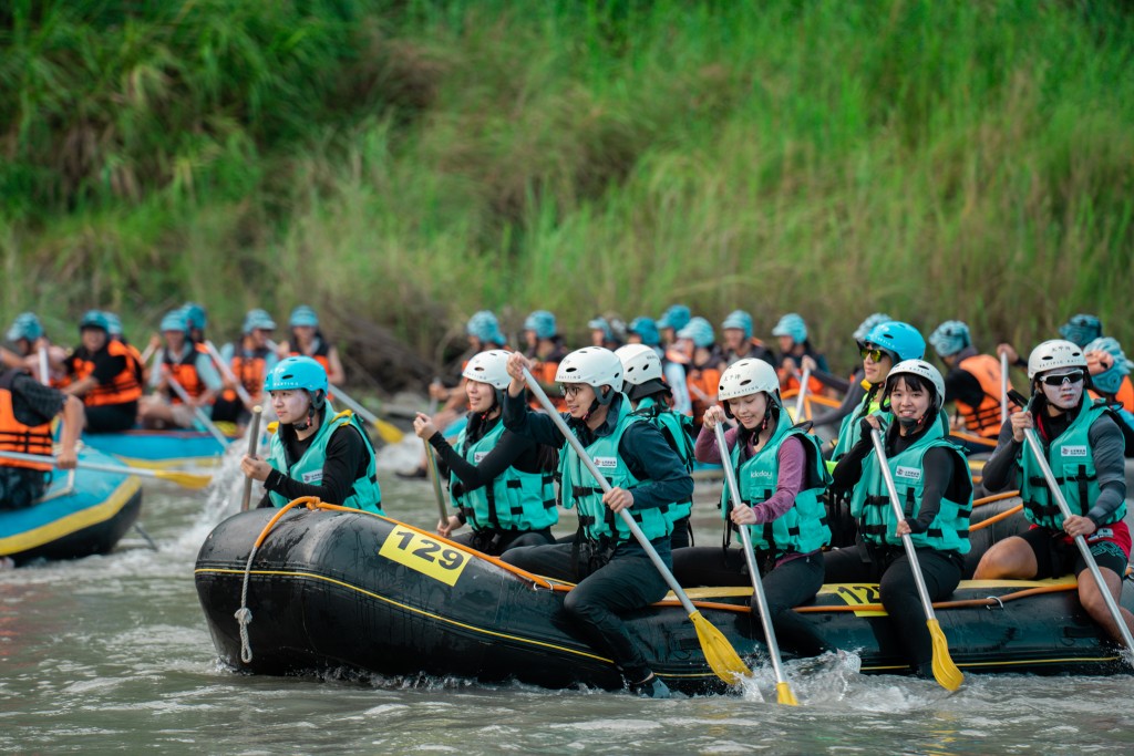 秀姑巒溪泛舟鐵人三項