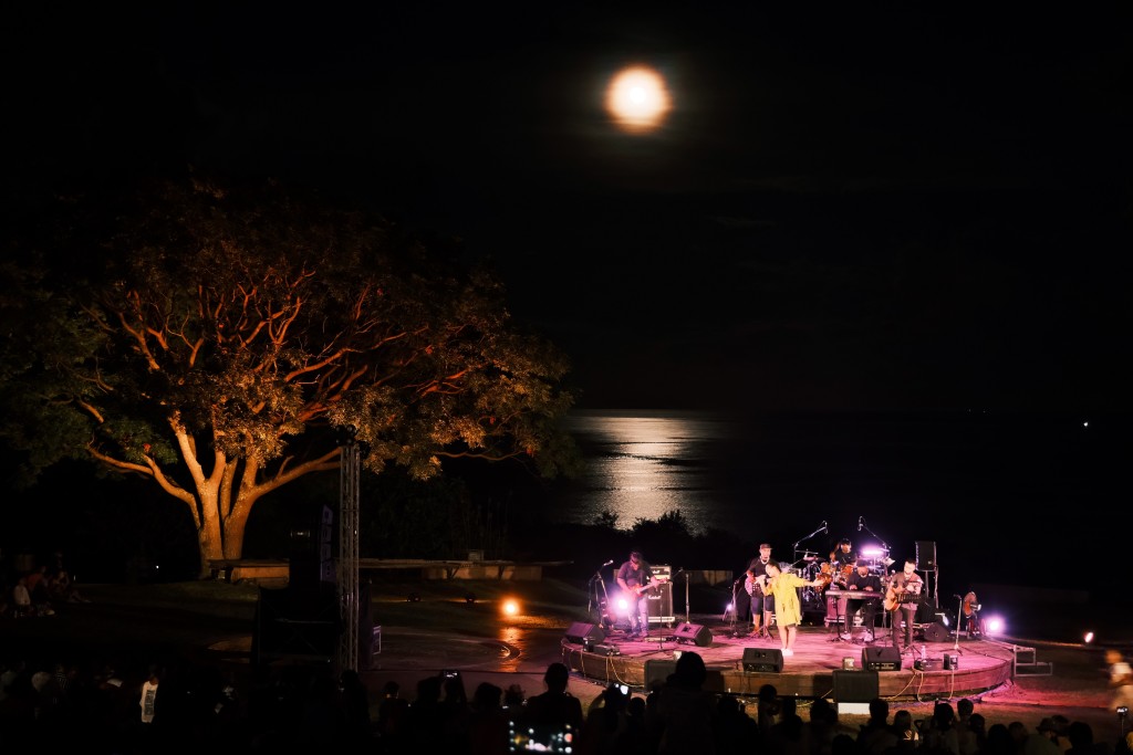 月光海音樂會，徹摩演出