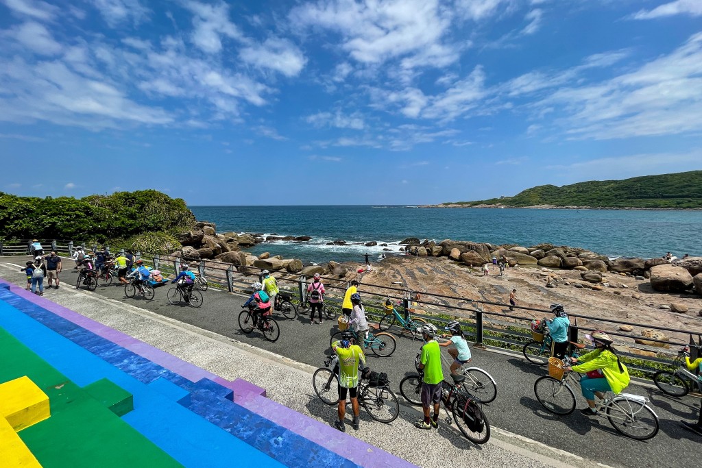 卯澳灣地區自行車活動