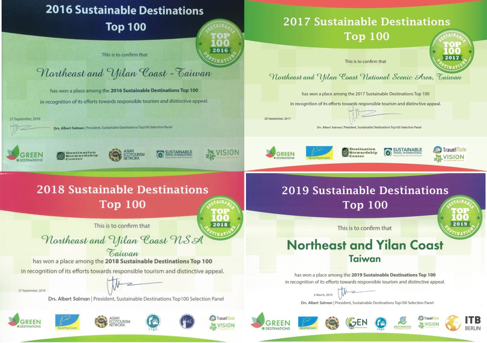 Green Destination Foundation TOP 100