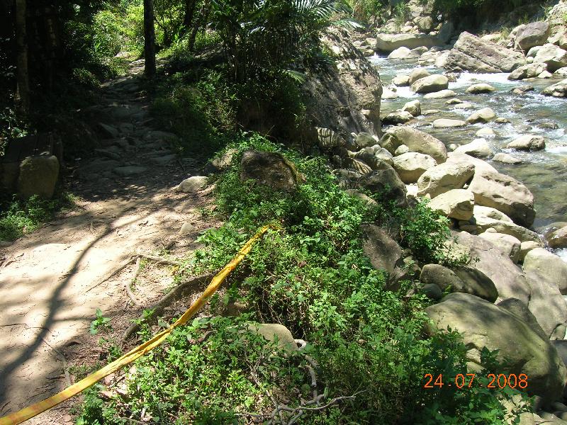 獅頭山風景區南庄蓬萊溪自然生態園區及周邊景點公共設施整建工程施工前