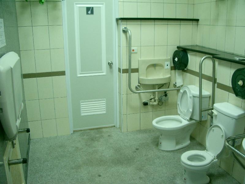 松柏嶺遊客中心無障礙公廁改善工程施工後