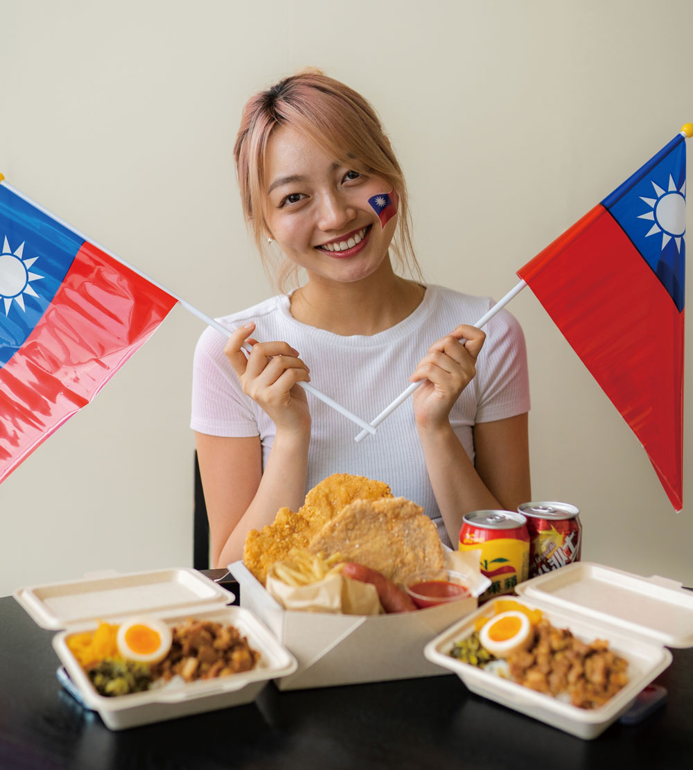 東京奧運期間與臺灣美食業者合作應援加油餐