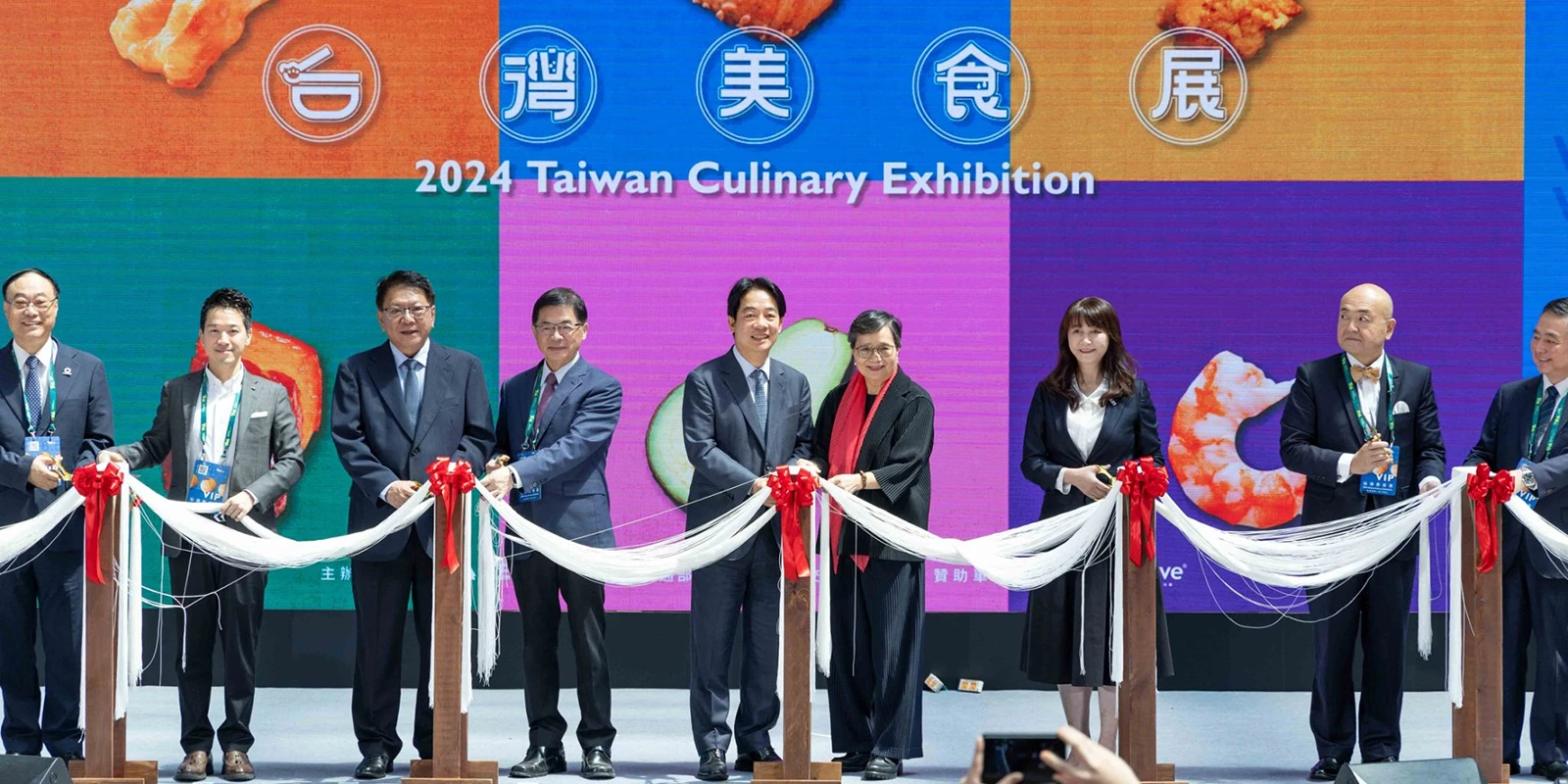 2024台灣美食展-總統開幕及巡場