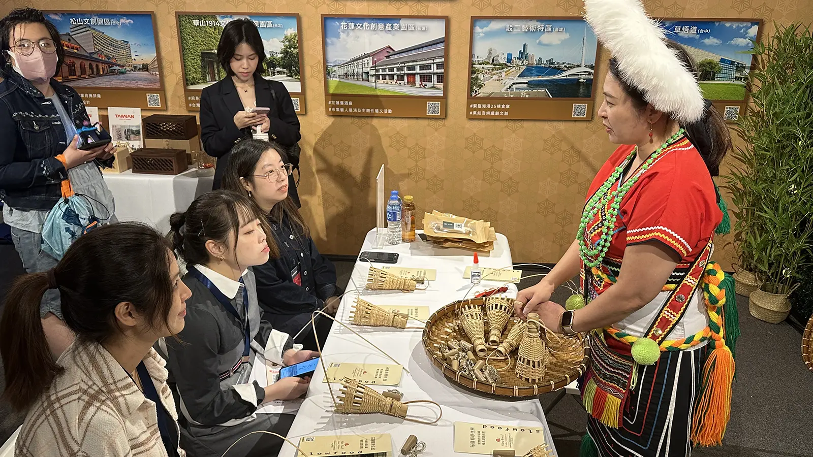 香港 Pinkoi Design Fest 2024 - 原住民竹藤編織工藝分享