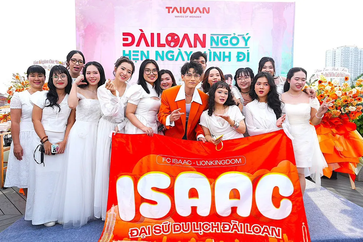 2025越南觀光代言人ISAAC發布會